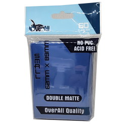 Sleeve Pequeno Double Matte 62mmX89mm - Azul